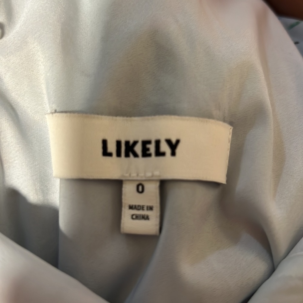 Likely blue floral pleated midi dress - Picture 6 of 6